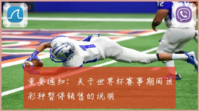 重要通知：关于世界杯赛事期间该彩种暂停销售的说明